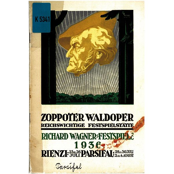 Zoppoter Waldoper Reichswichtige Festspielstätte Richard Wagner Festspiele 1936