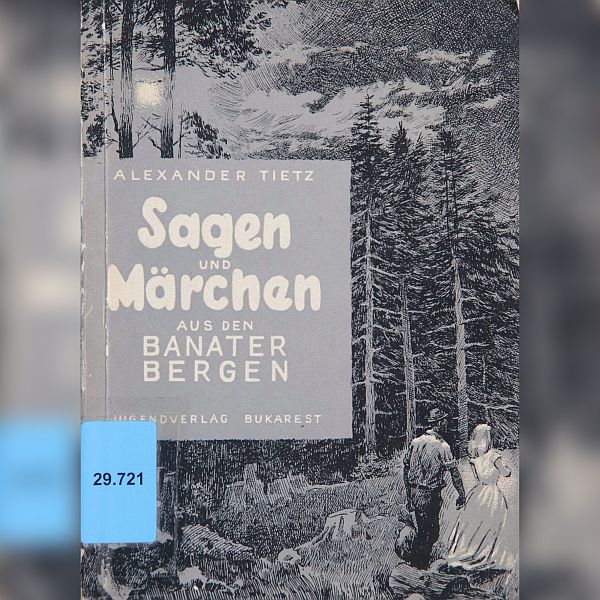 Buchcover "Märchen und Sagen aus den Banater Bergen", Alexander Tietz, Jugendverlag Bukarest