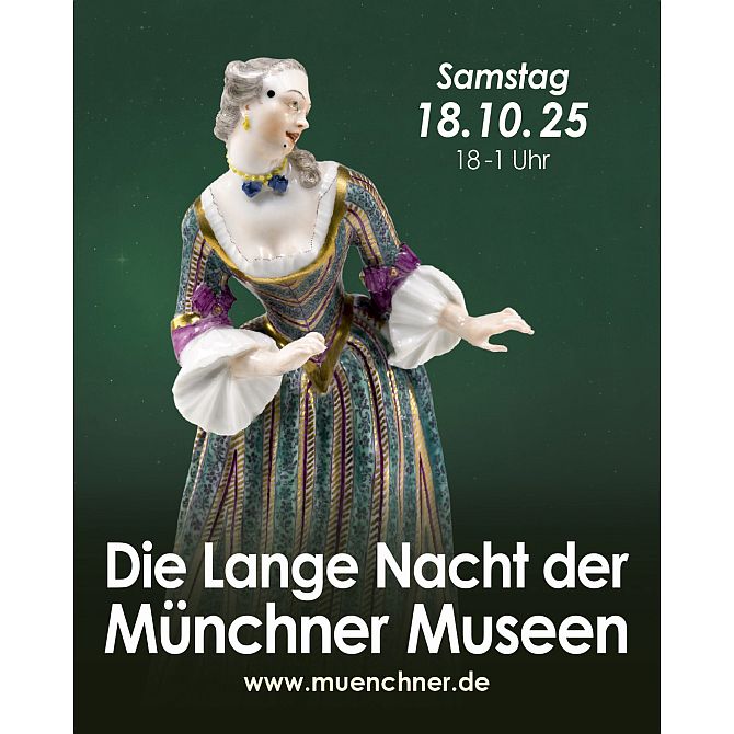 Plakat zur Langen Nacht der Münchner Museen